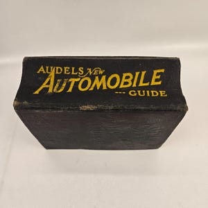 1954 Audels New Automobile Guide for Mechanics, Operators by Frank D Graham