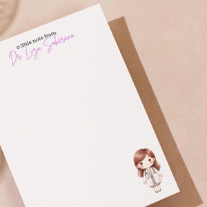 MEMOPAD NOTATNIK DOKTORSKI - Personalizowany notatnik, prezent dla niej, prezent dla niego, prezent dla lekarza, prezent dla lekarza rodzinnego, opieka zdrowotna, prezent dla lekarza, medycyna