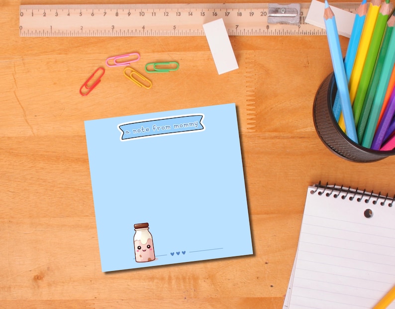 PERSONALIZED NOTEPAD, Template for Kids, Birthday Gift, Printable ...
