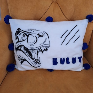 jurassic world pillow T-REX kids room decoration pillow zdjęcie 1