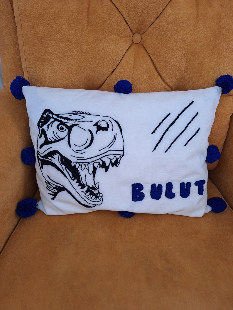 jurassic world pillow T-REX kids room decoration pillow zdjęcie 1