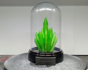 Green Kryptonite in Dome LED Display Comic Accurate