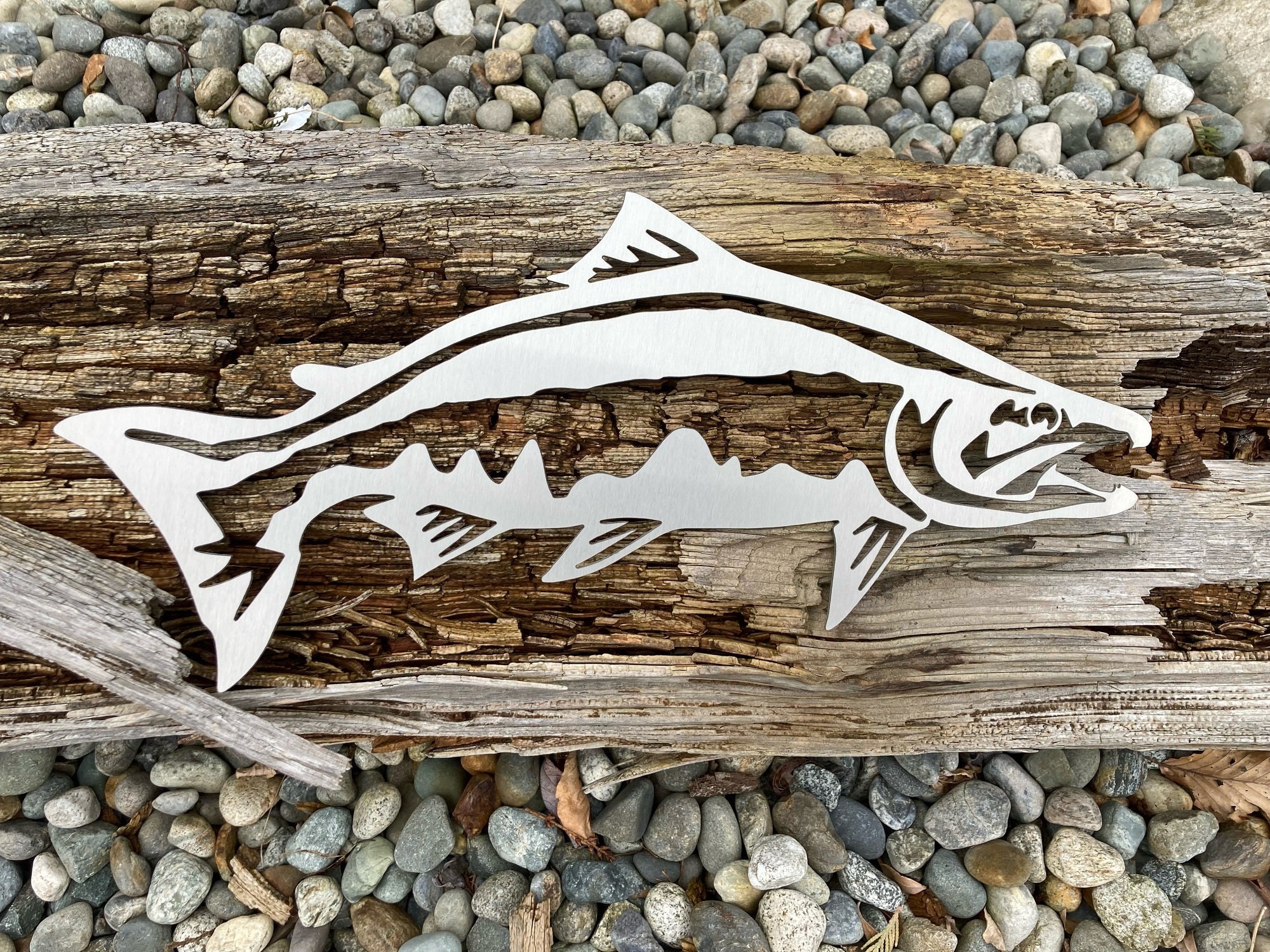 Fly Fishing Decor | Fishing Decor for Home | Metal Wall Art - Fish Wall  Decor Ornament Trout Fishing Scene Metal Wall Artwork Home Office  Decoration