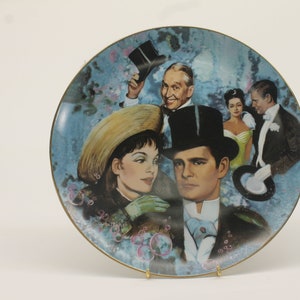 Gigi collector plate, Golden Age Of Cinema, Royal Cornwall
