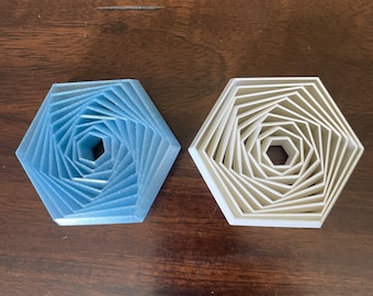 Giocattolo poligonale Fidget stampato in 3D