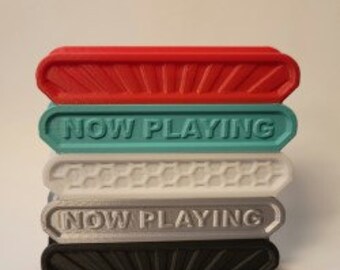 Espositore da parete per album di dischi stampato in 3D