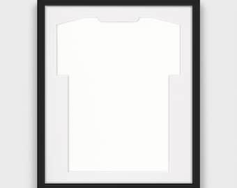 Sports Jersey Display, Wood Jersey Frame, Jersey Display Frame, Jersey Wall Hanging, Frame for T-Shirt, Jersey Shadow Box, Jersey Framing