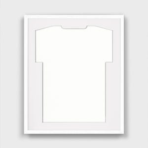 Espositore per maglie sportive, cornice in legno per maglie, cornice per esposizione maglie, appendino per maglie, cornice per maglie, scatola per ombreggiatura maglie