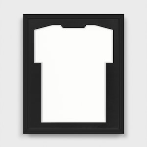 Espositore per maglie sportive, cornice in legno per maglie, cornice per esposizione maglie, appendino per maglie, cornice per maglie, scatola per ombreggiatura maglie