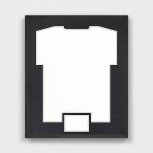 Espositore per maglie sportive, cornice in legno per maglie, cornice per esposizione maglie, appendino per maglie, cornice per maglie, scatola per ombreggiatura maglie
