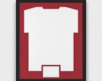 Sports Jersey Display, Wood Jersey Frame, Jersey Display Frame, Jersey Wall Hanging, Frame for T-Shirt, Jersey Shadow Box, Jersey Framing