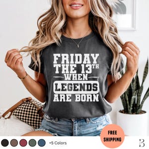 Friday the 13th Tee - Etsy