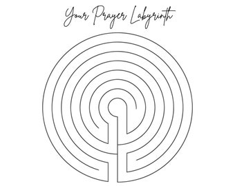 Digital Prayer Labyrinth | Finger Labyrinth | Prayer Labyrinth
