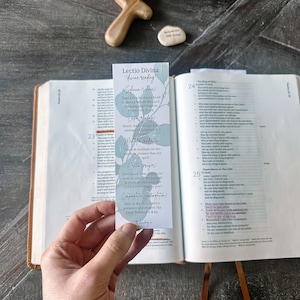 Lectio Divina Bookmark/Guide