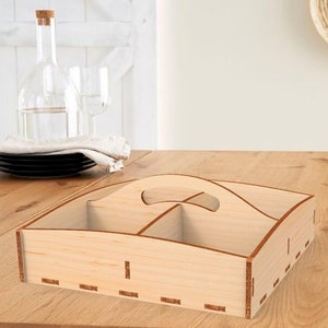 Laserskuret träbricka, med handtag, snacks, torr fruktlåda, godisskål, kreativ bricka, fruktfat, digital nedladdning, dxf, svg, ai