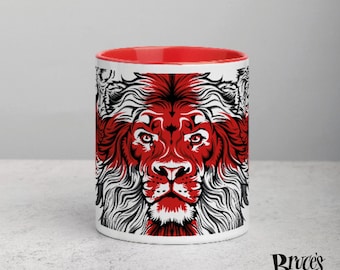 England 3 Lions Mug