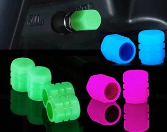 Luminous Tire Valve Cap Car Vehicle Wheel Dust Cover Glow In The Dark