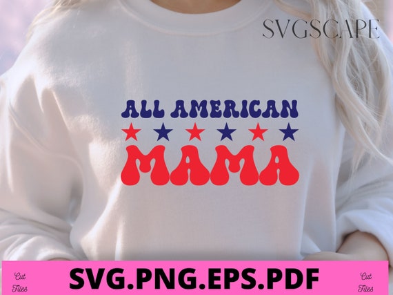 All American Mama Shirt July 4th Shirt Kids July 4th Shirt - Etsy