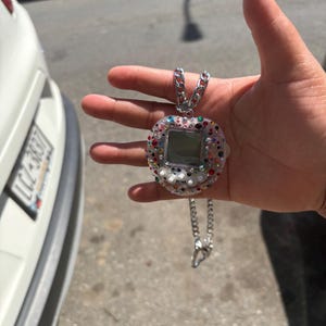 Handheld Y2K Pet Game  Stainless Steel Necklace | Custom Pet Game Necklace