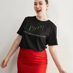 Crazed Investor - Candlestick Pattern  - Unisex Tee