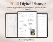 Dated Digital Planner 2026, 2026 Digital Planner, 2026 Digital Planner Goodnotes, Good notes Planner, IPad Digital Planner, Ultimate Planner