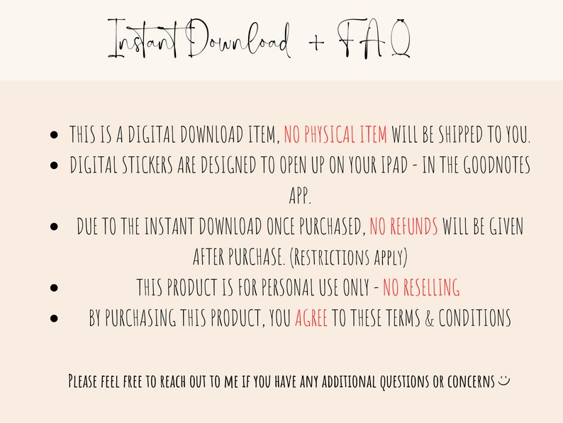 Everyday Life Stickers Daily Icons Stickers Goodnotes - Etsy