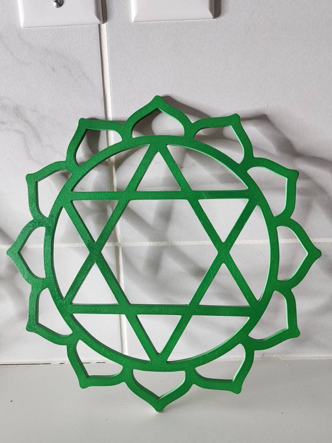 Chakra Symbols Set of 7 Wall Decor, Meditation Wall Art, Chakra Wall