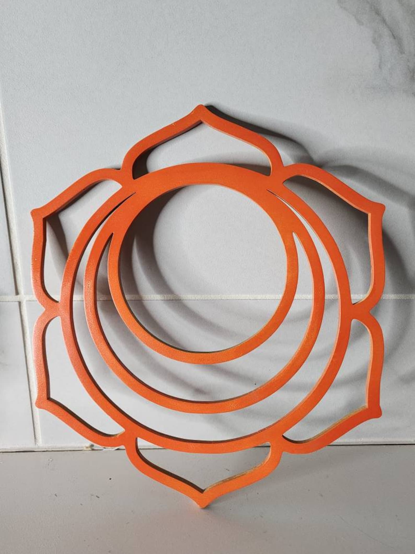 Chakra Symbols Set of 7 Wall Decor, Meditation Wall Art, Chakra Wall