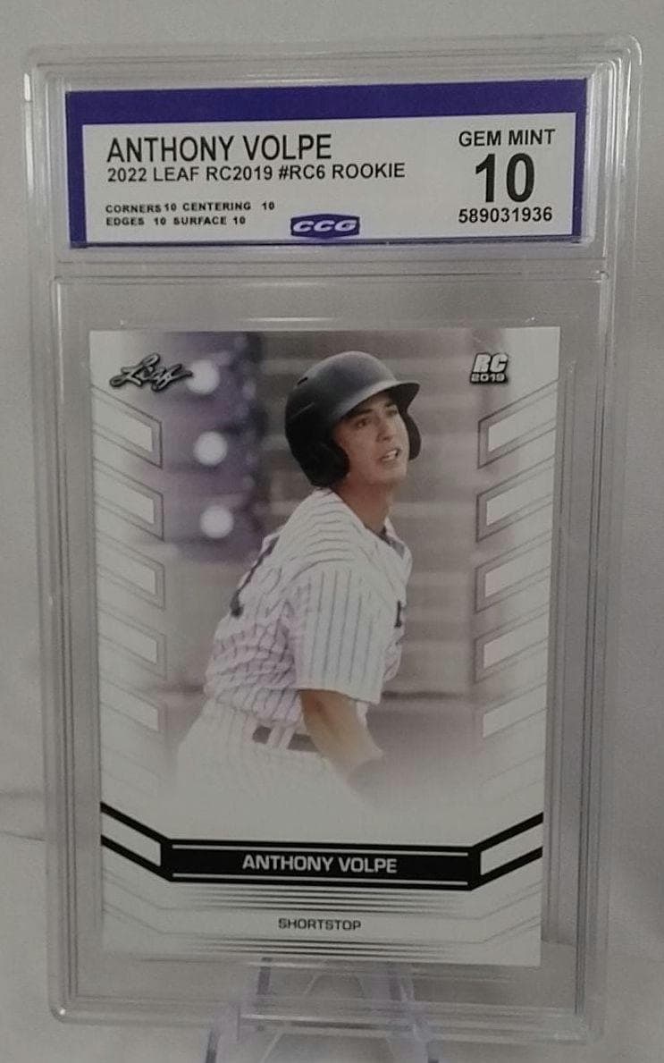 Anthony Volpe Topps Chrome PSA 10 Anthony Volpe 2020 Bowman Rookie