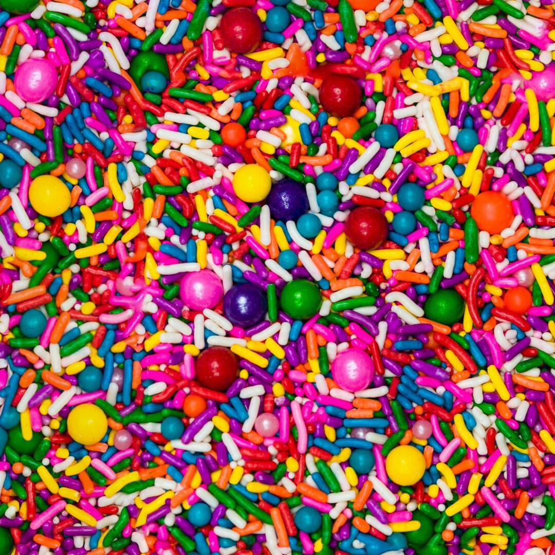 Birthday Bash Custom Sprinkles Blend 4 Oz Bag Etsy
