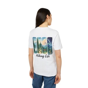 Hiking Life Unisex T-Shirt, Nature Lover Tee, Outdoor Adventure Shirt, Gift for Hikers, Camping Apparel, Eco-friendly Clothing