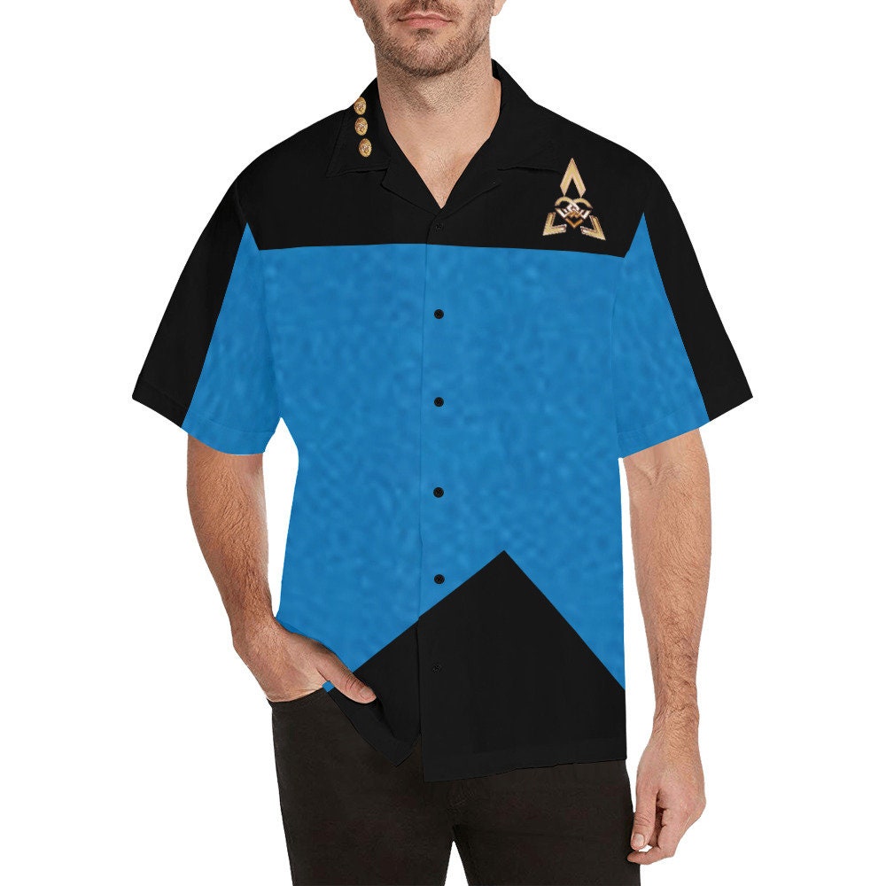 Star trek hotsell button up shirt