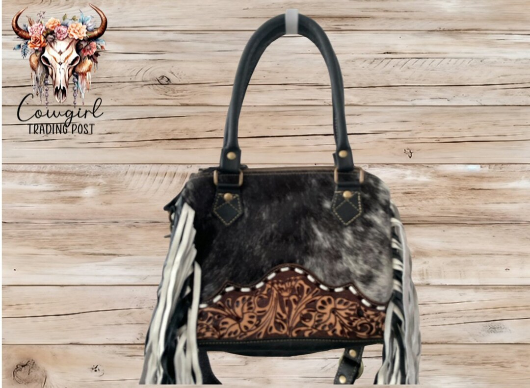 Myra Prairie Concealed Carry Bag in Brindle Mint main image 0
