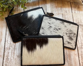 Credit Card Wallet Hair on Hide Wallet Oaken