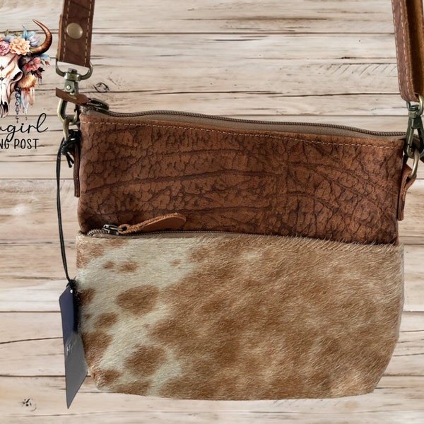Myra Brown Beauty Leather Bag