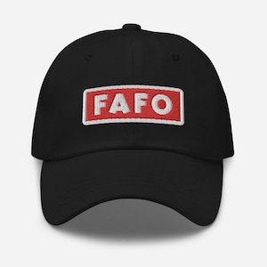 FAFO Baseball Cap