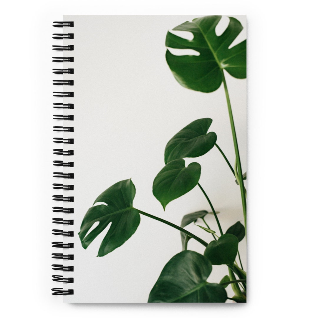 Journal Notebook: Large Monstera - Etsy