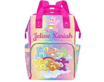 Care Bears Diaper Bag & Blanket