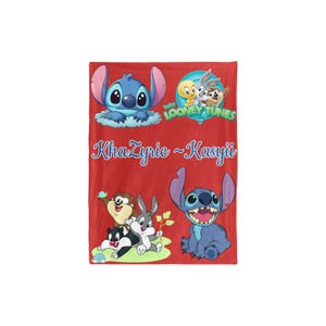 Looney Tunes and Stitch Diaper Bag & Blanket image 3