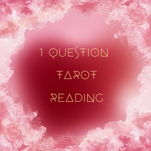 Tarot-Lesung - Bei welcher Frage benötigen Sie eine Anleitung durch die Geister? Auflistung für 1 Frage Nur Wahrsagerin Fast Reading