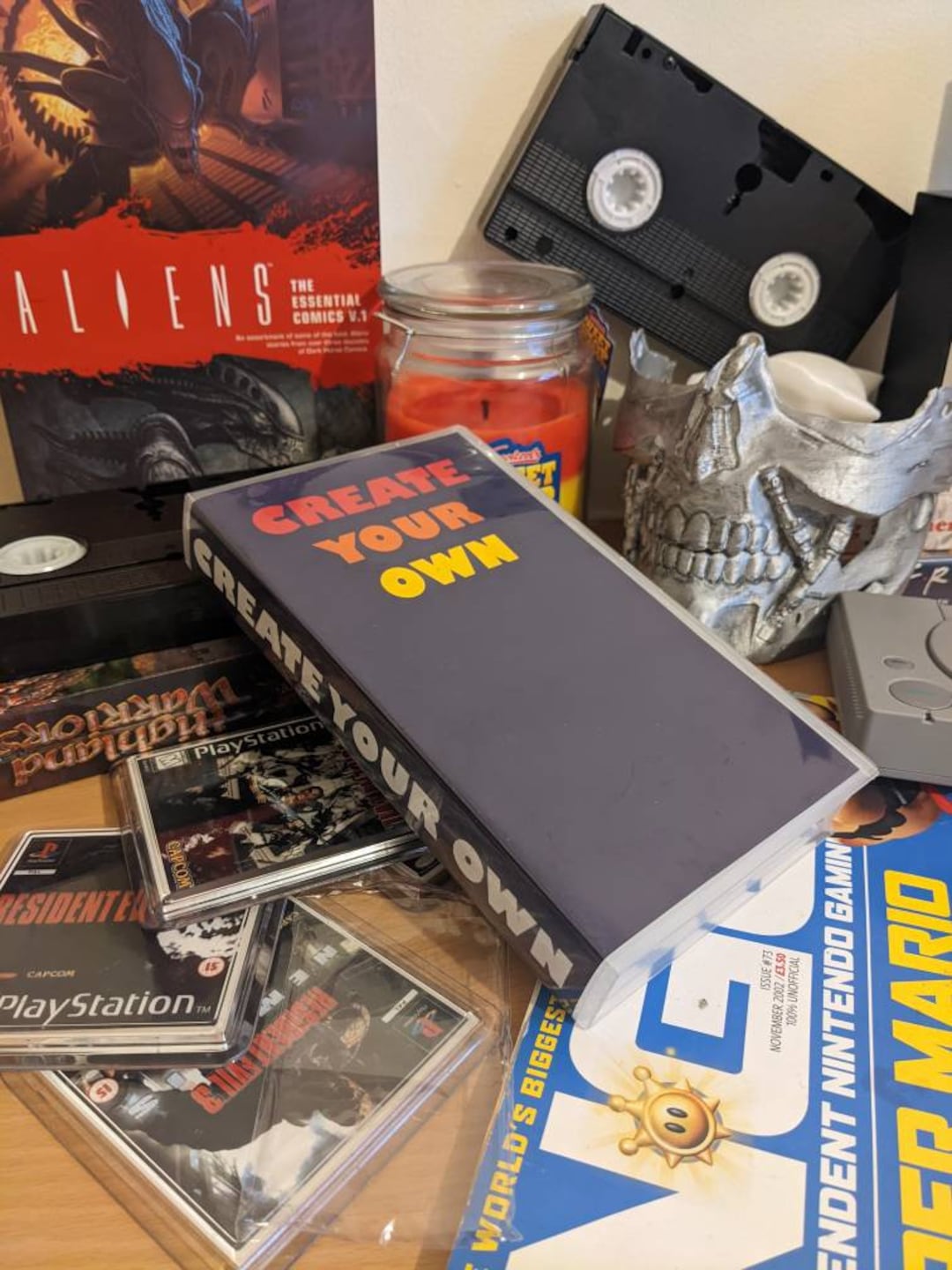 Create Your Own VHS Lamp VHS Lamp VHS Night Light Personalised Lamp