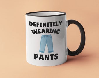 Funny Mugs, Funny Gifts, Funny Coffee Mug, Zoom Call Mug, Zoom Gift, Remote Worker Gift, Work From Home Gifts, Telecommute Gift, Office Mugs
