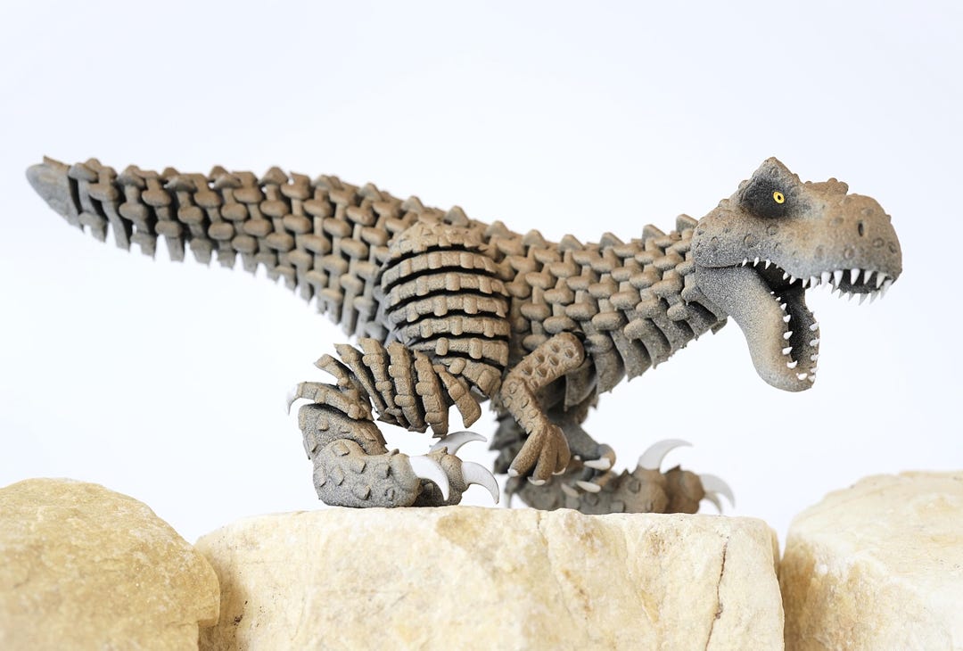 Dinosaur Figure | Model T-rex | Articulated Tyrannosaurus Toy - Etsy