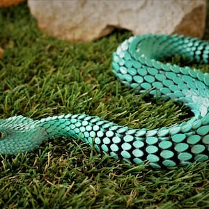Slangfiguur | Speelgoeddier | Gelede Viper-model | Groot