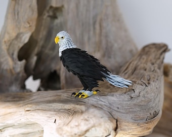 Eagle Figure | Animal Toy | Articulated Model Bird of Prey