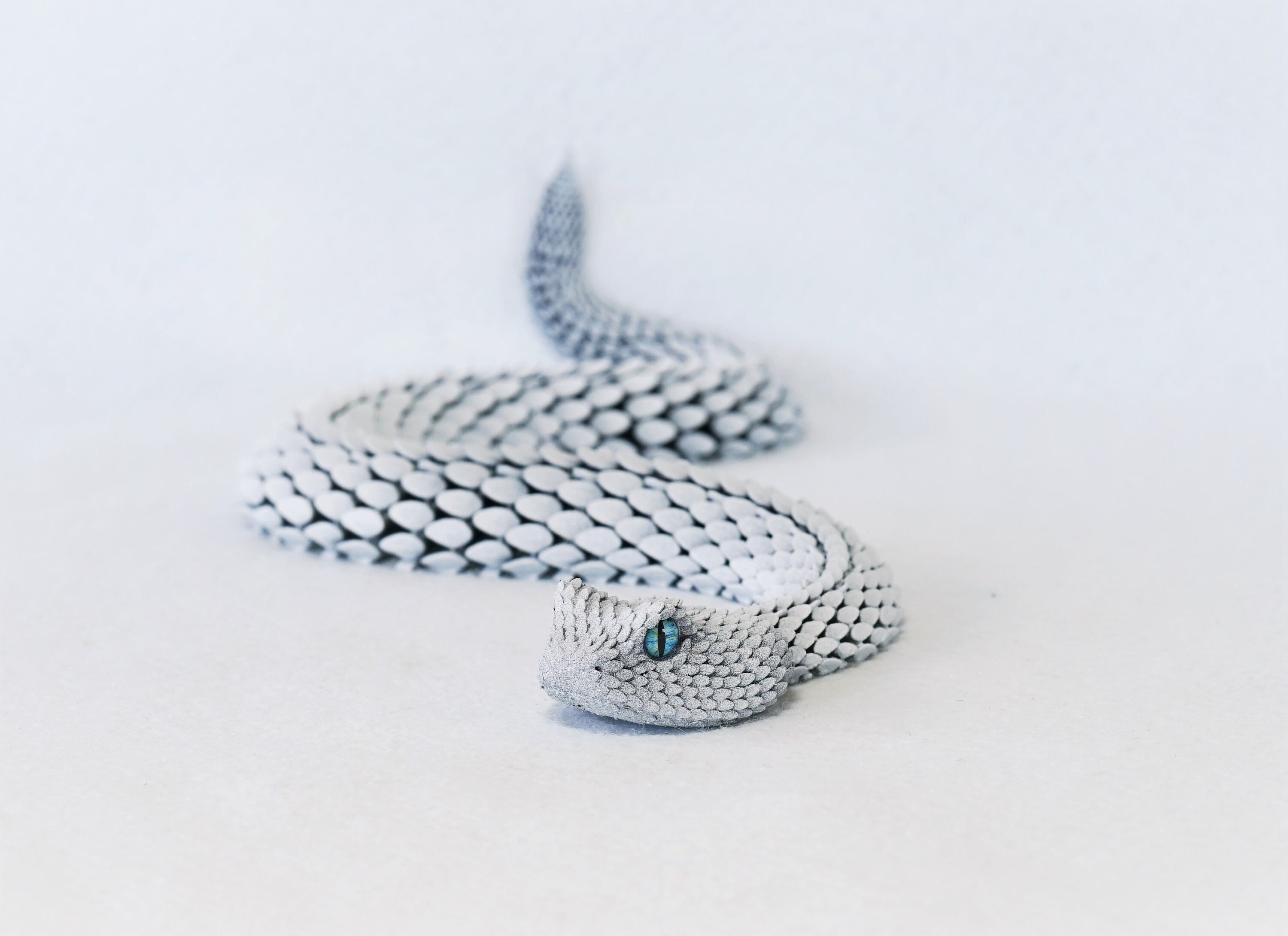 Snake Figure | Toy Animal | Articulated Model Viper | Large - Etsy