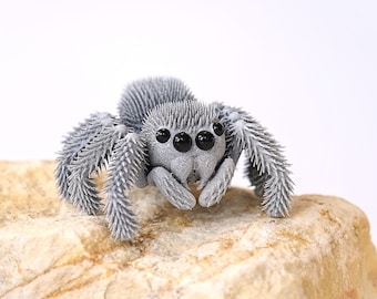 Jumping Spider Toy Figure