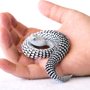 Snake Figure | Articulated Model Viper | Toy Animal | Small