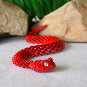 Model Snake Toy | Viper / Hognose | Lifelike Motion