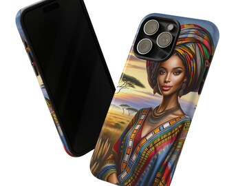 African Queen iPhone Tough Cases